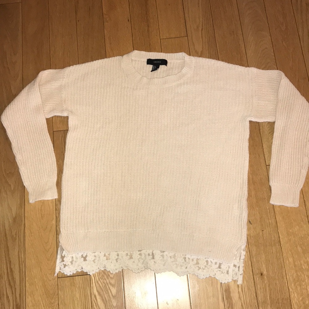 💕 OVERSIZED CREME SWEATER 💕